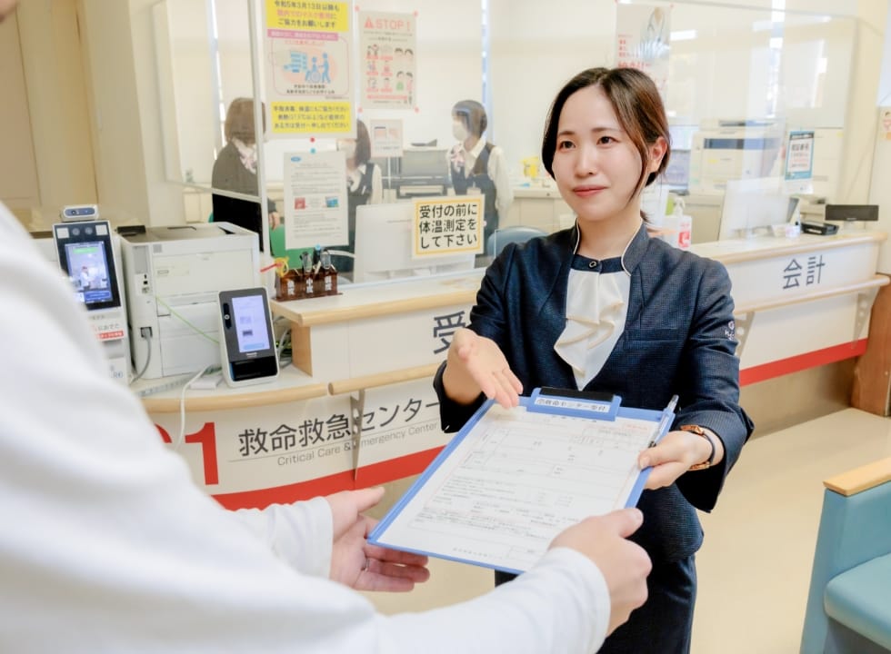 救命救急センター受付