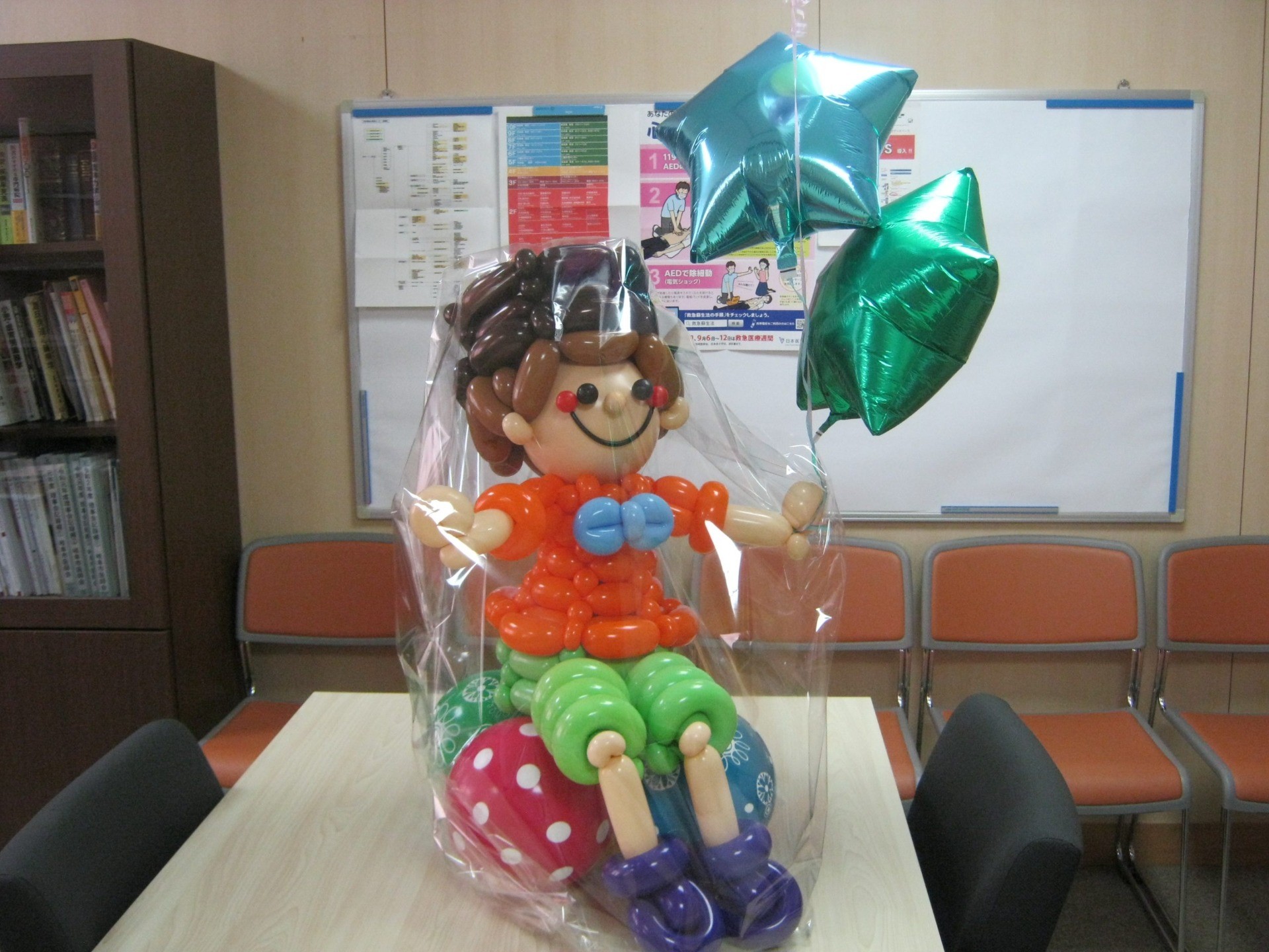 lucaemma様より、バルーンを寄付いただきました。